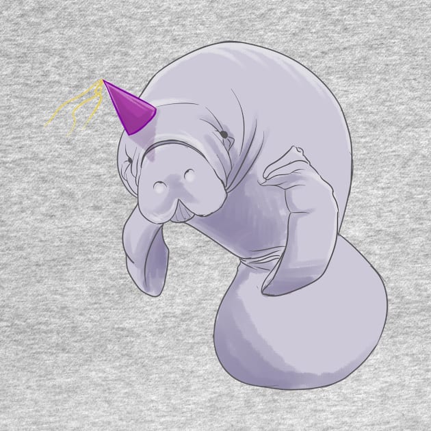 Party Manatee! by Basilisk